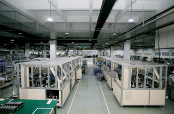 关于日本电产增成的生产体制